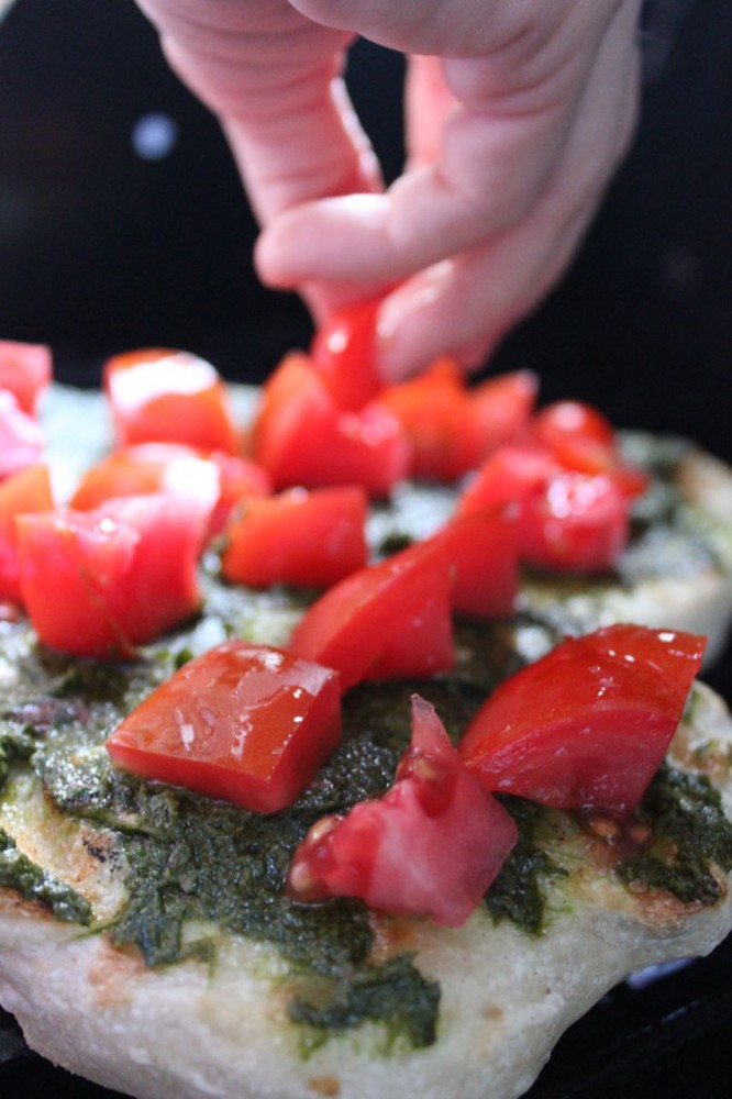 Adding the Tomatoes